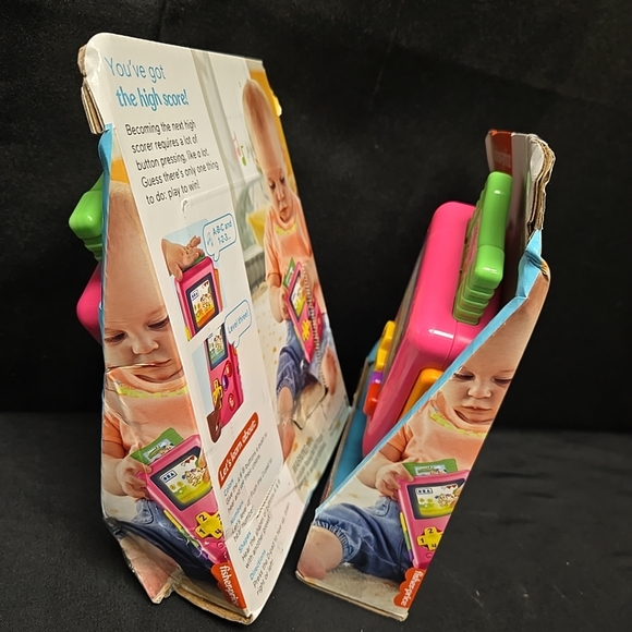 3pc Mixed Lot Of Fisher Price Laugh & Learn Lil Gamers 6-36 Months Damaged Boxes - Picture 9 of 10